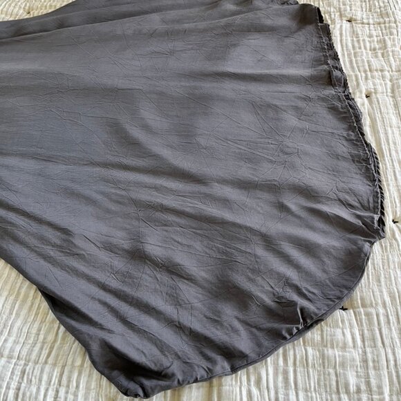 Unique Chalet et ceci Gun Metal Grey Cowl Neck Dress - Picture 6 of 7